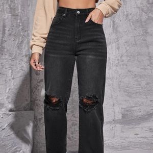 SHEIN black jeans